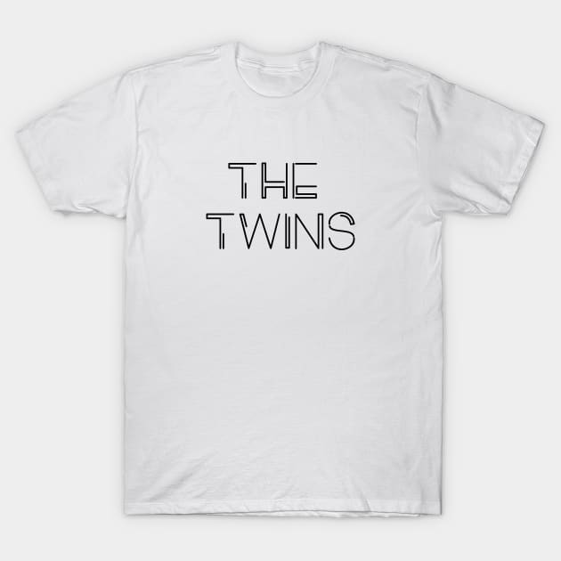 THE TWINS SHIRT T-Shirt by HAIFAHARIS